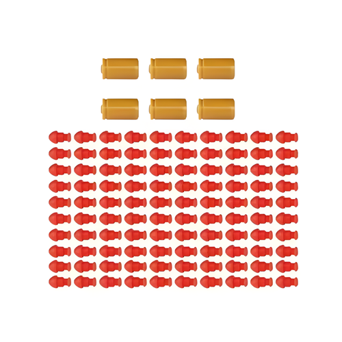 100 Balas + 6 Casquillos GRATIS