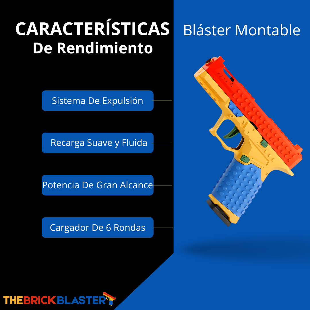 TheBrickBlaster™ Bláster Montable